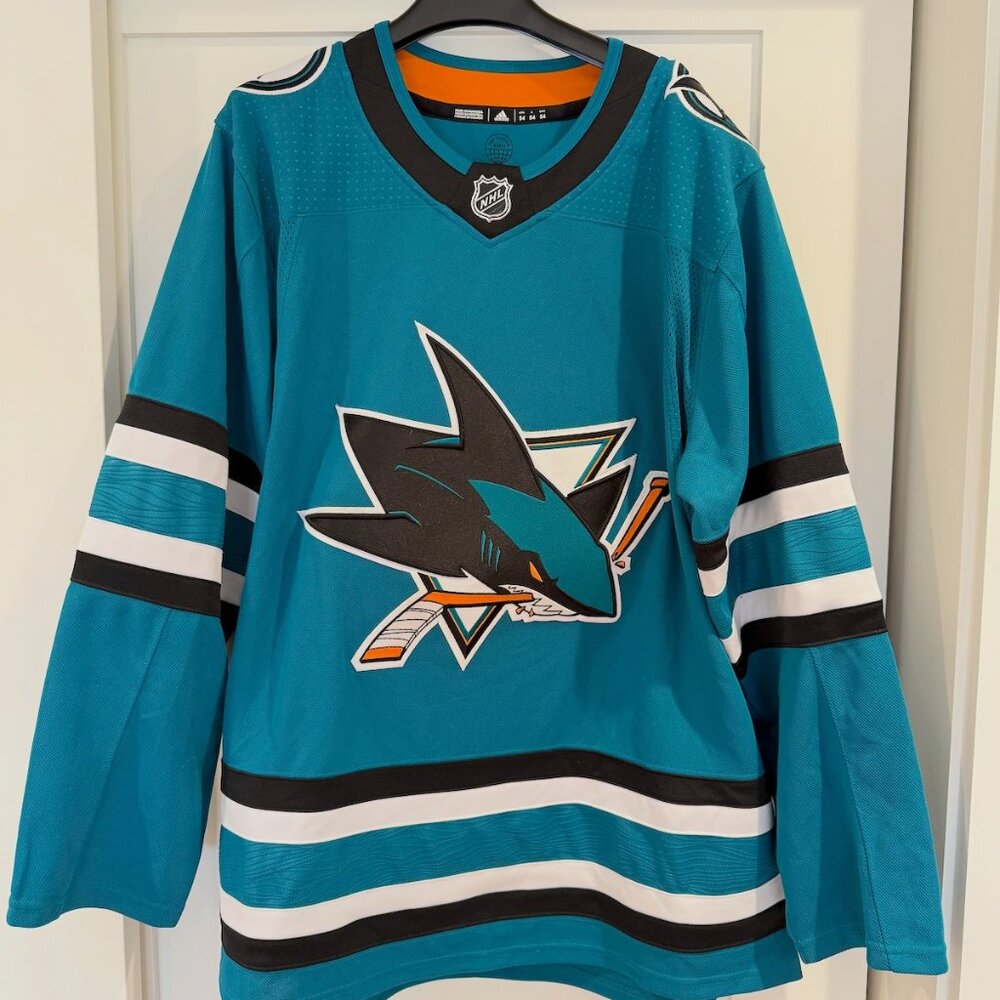 San Jose Sharks NHL Premium Authentic Jersey (Blank)